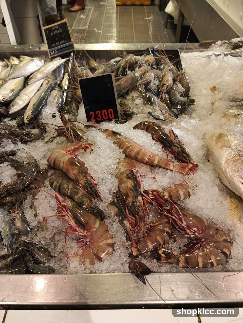 Fresh Seafood Display