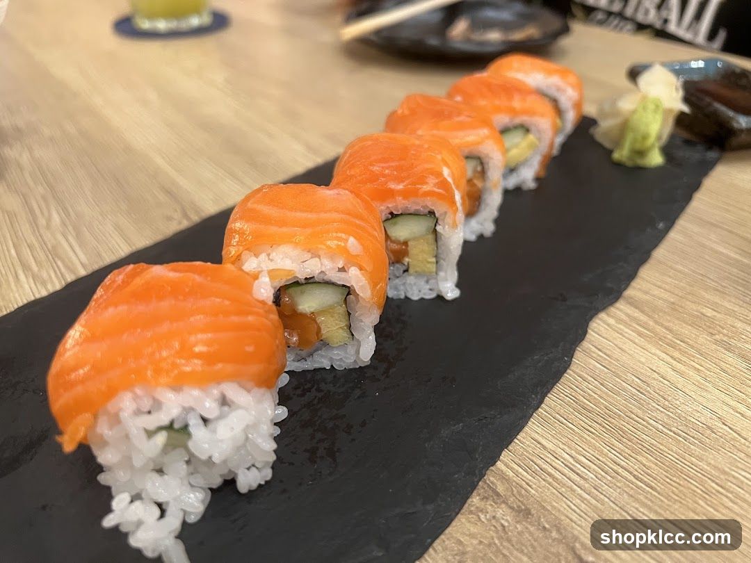 Salmon Sushi Rolls