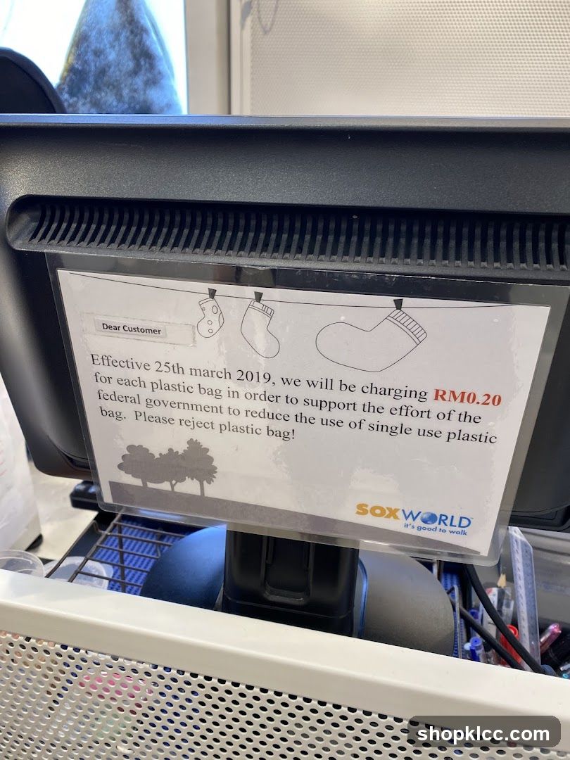 Plastic Bag Charge Notice