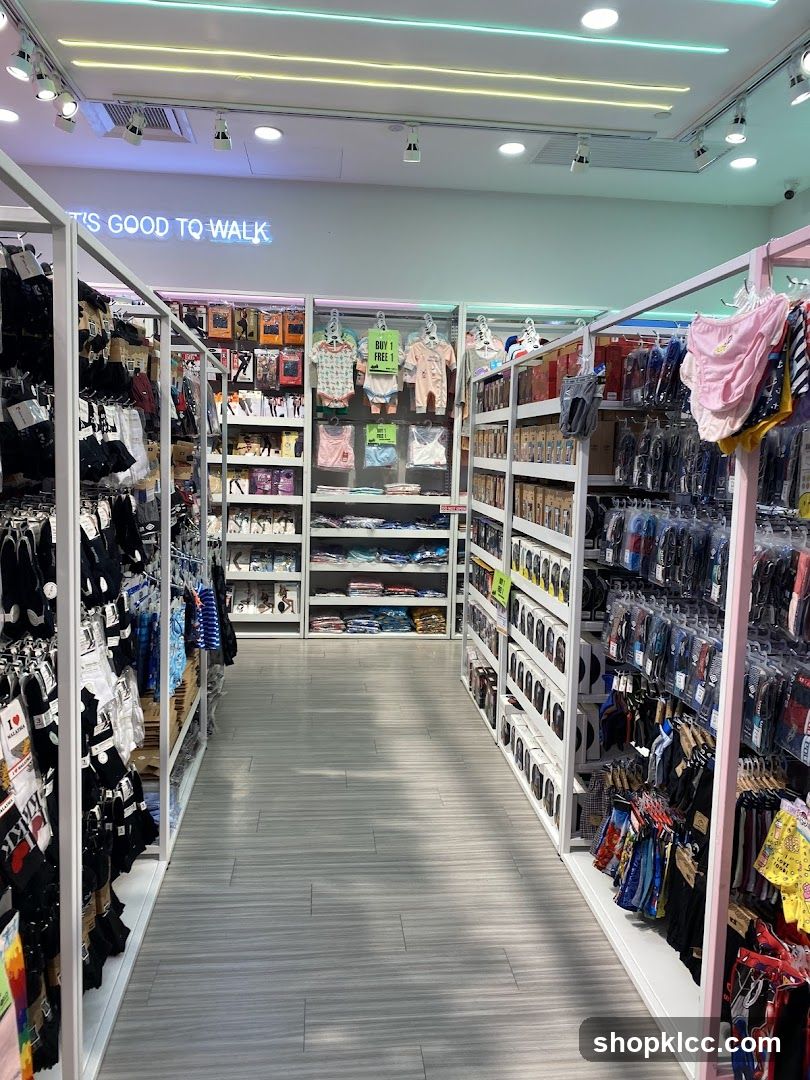 Store Interior with Apparel