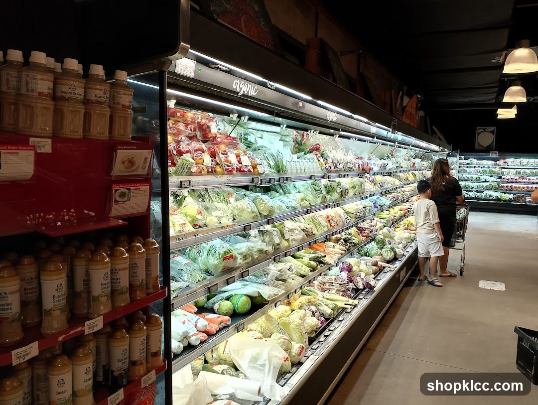 Grocery Store Produce Aisle