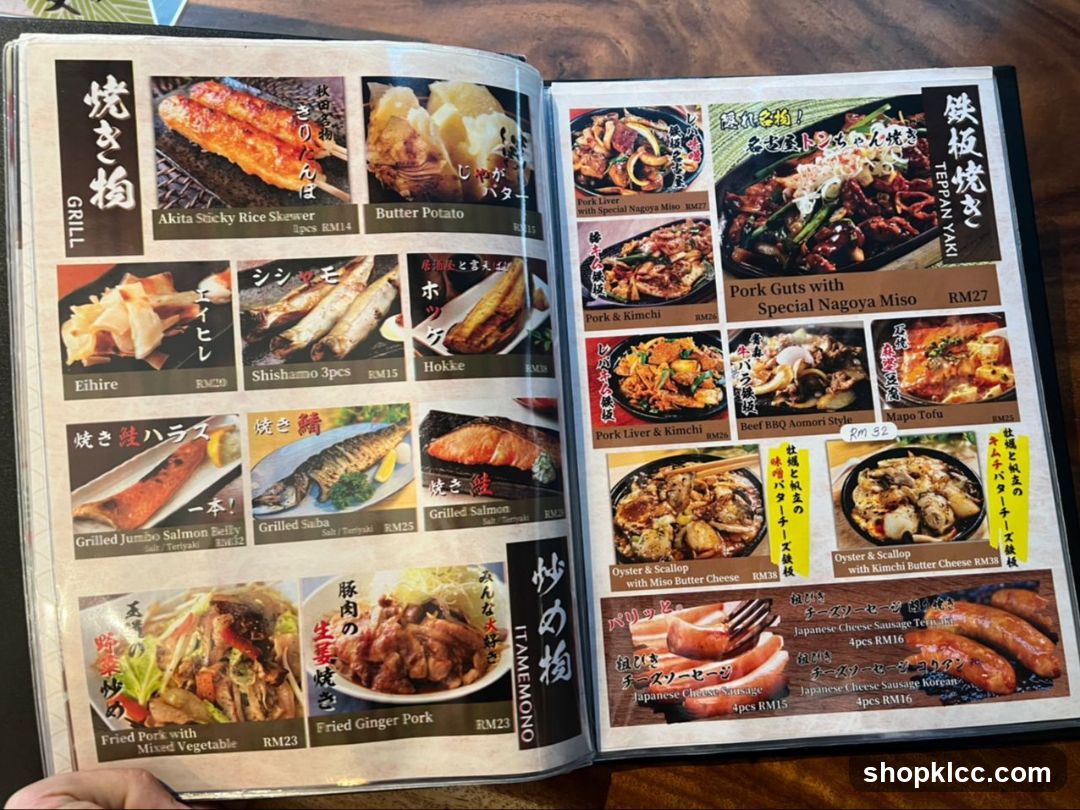 Grill, Teppan Yaki, Itamemono
