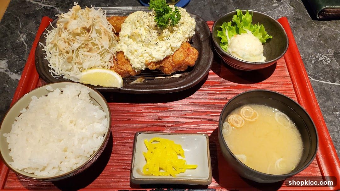 Japanese Fried Chicken Set Meal