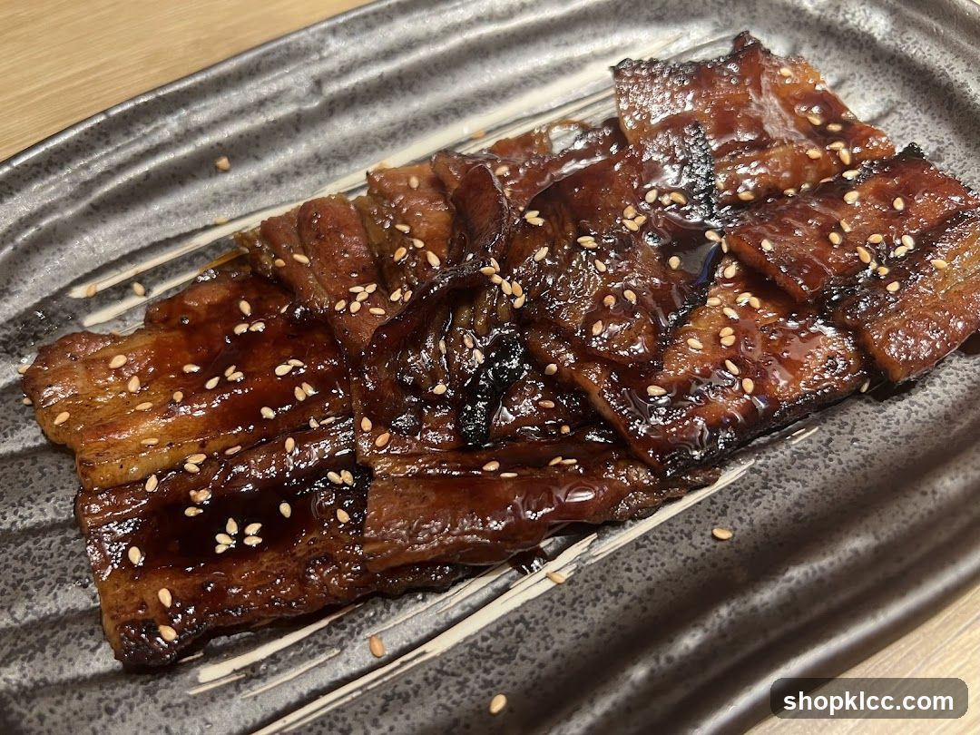 Glazed Pork Belly Slices