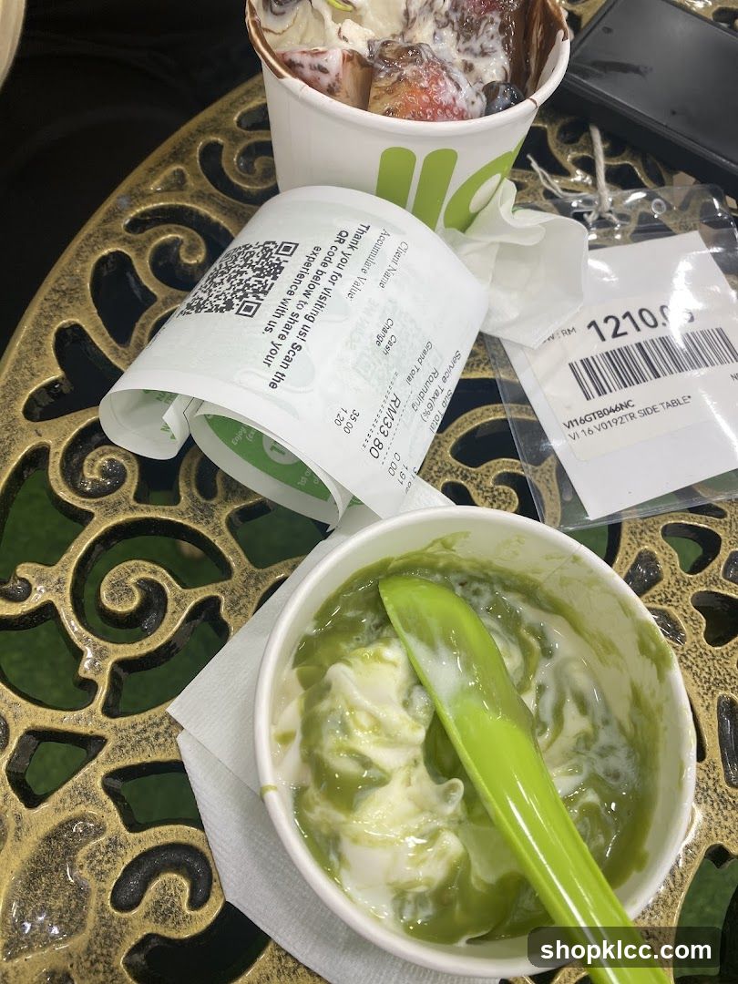 Dessert and Receipt