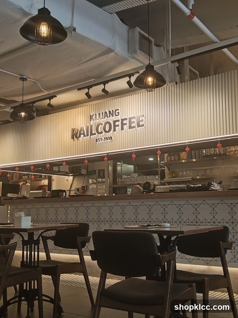 Interior of a coffee shop