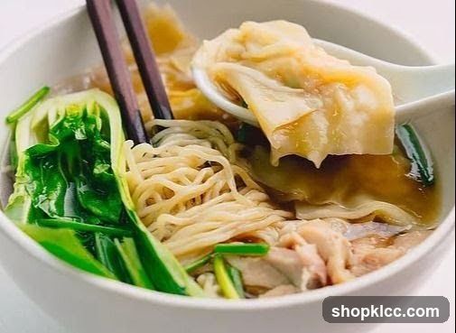 Wonton Noodle Soup