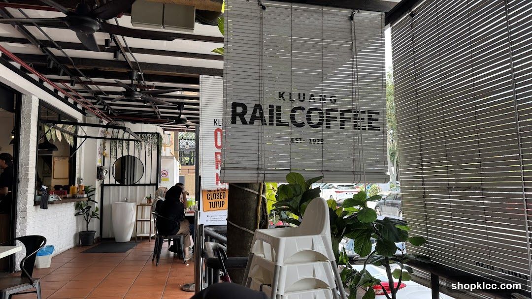 Kluang Rail Coffee Storefront