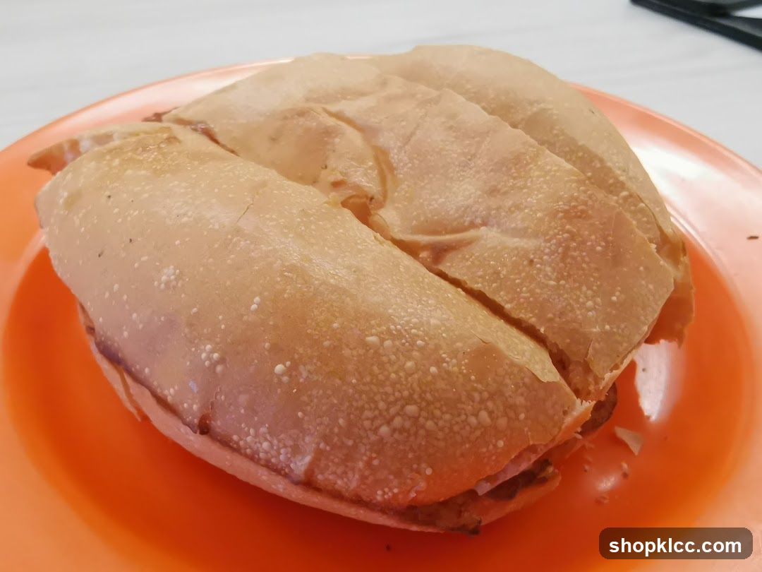 Sandwich on Orange Plate