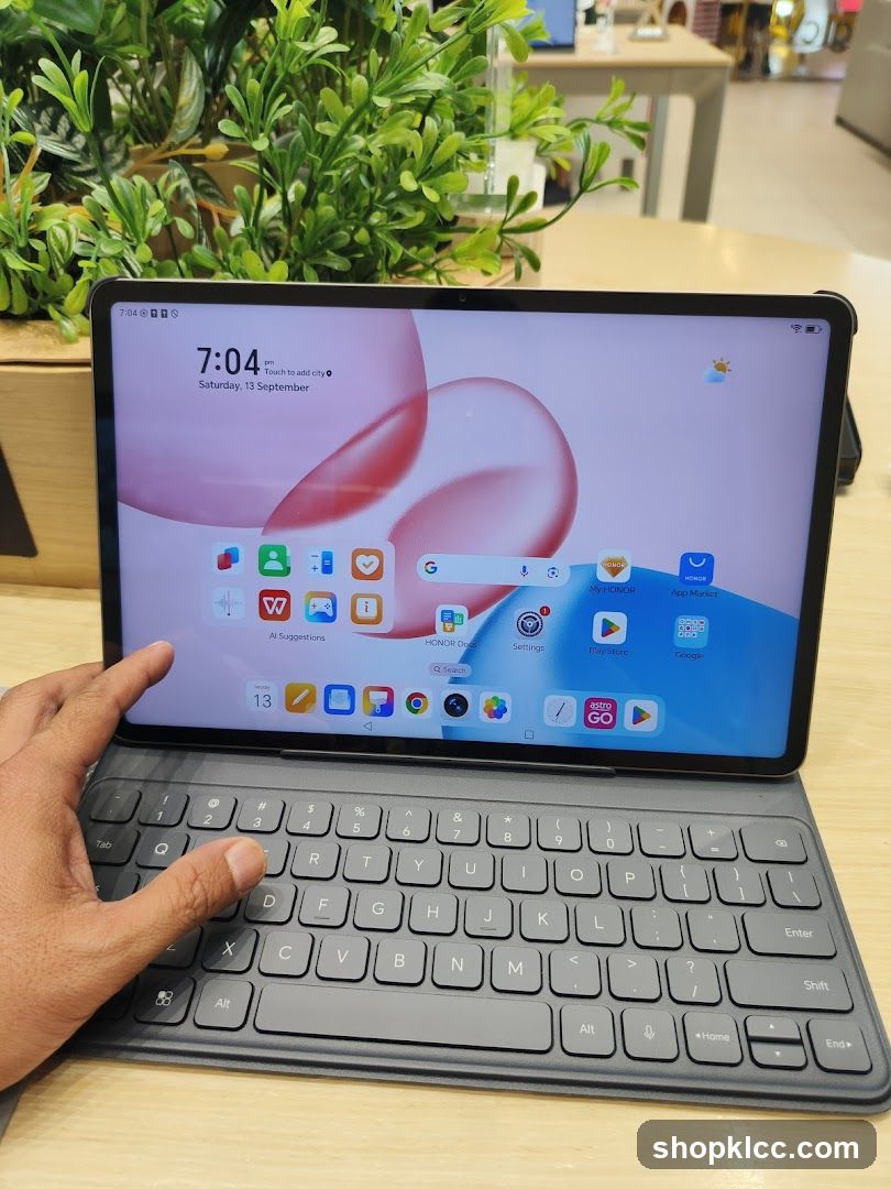 Tablet with Keyboard