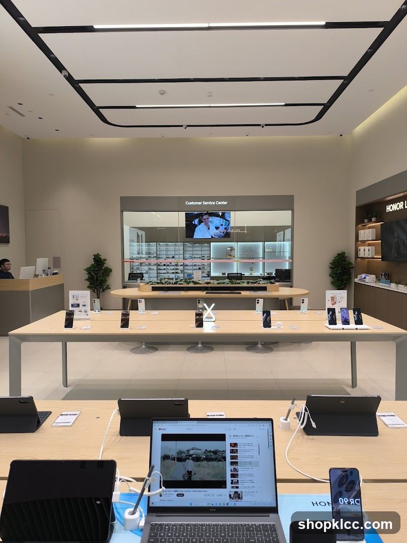 Electronics Store Display