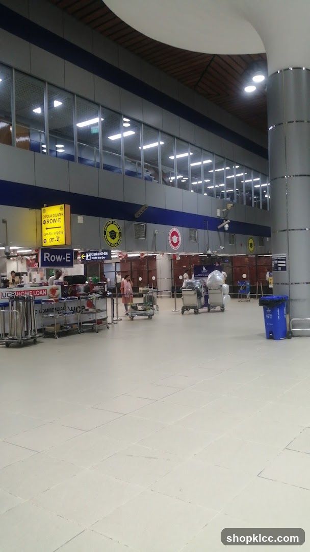 Airport Check-in Area