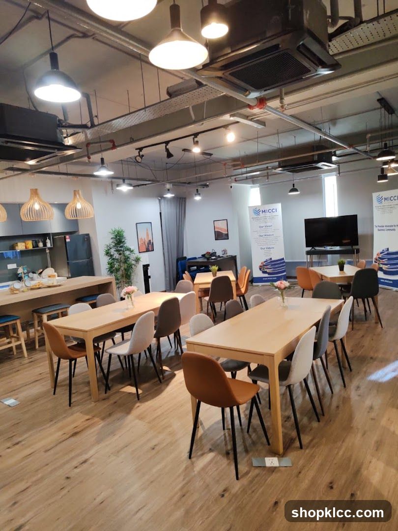 Modern Office Break Room