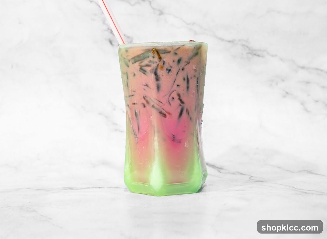 Iced Drink with Jelly