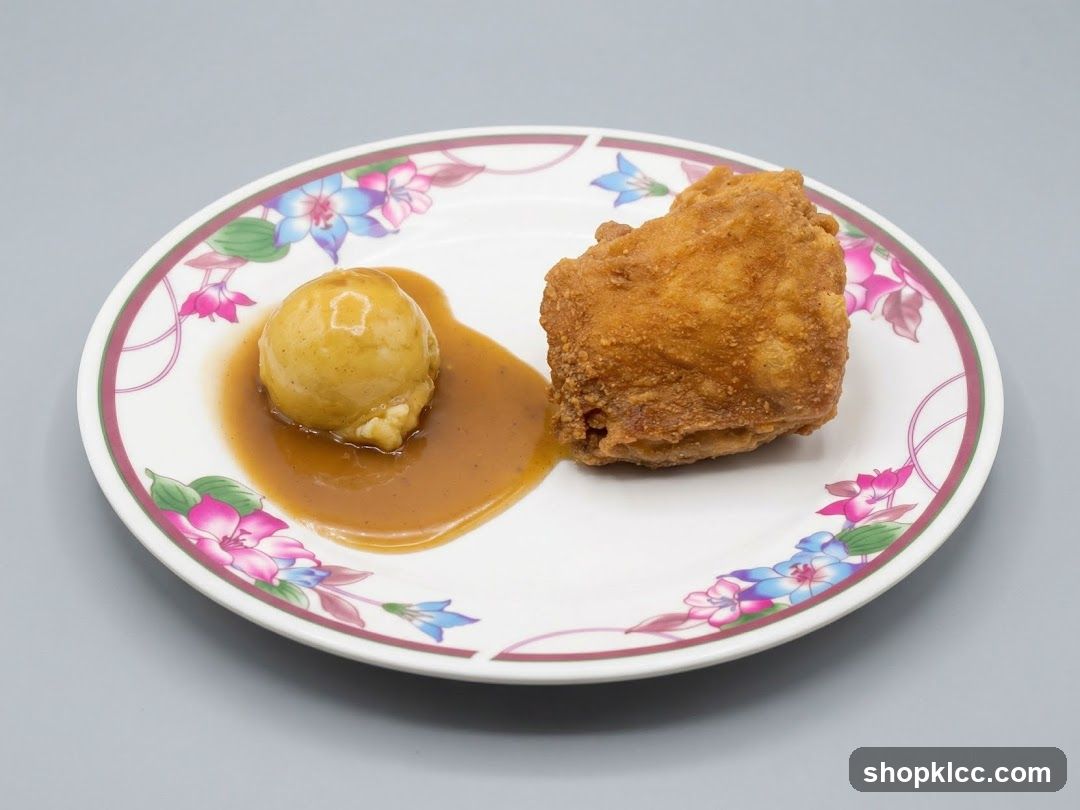 Fried Chicken and Mashed Potatoes