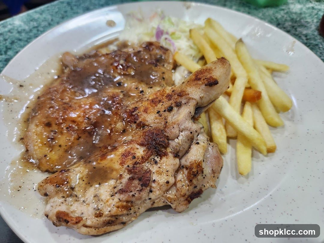 Chicken Steak with Fries