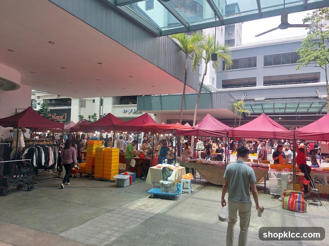 Outdoor Market Stalls
