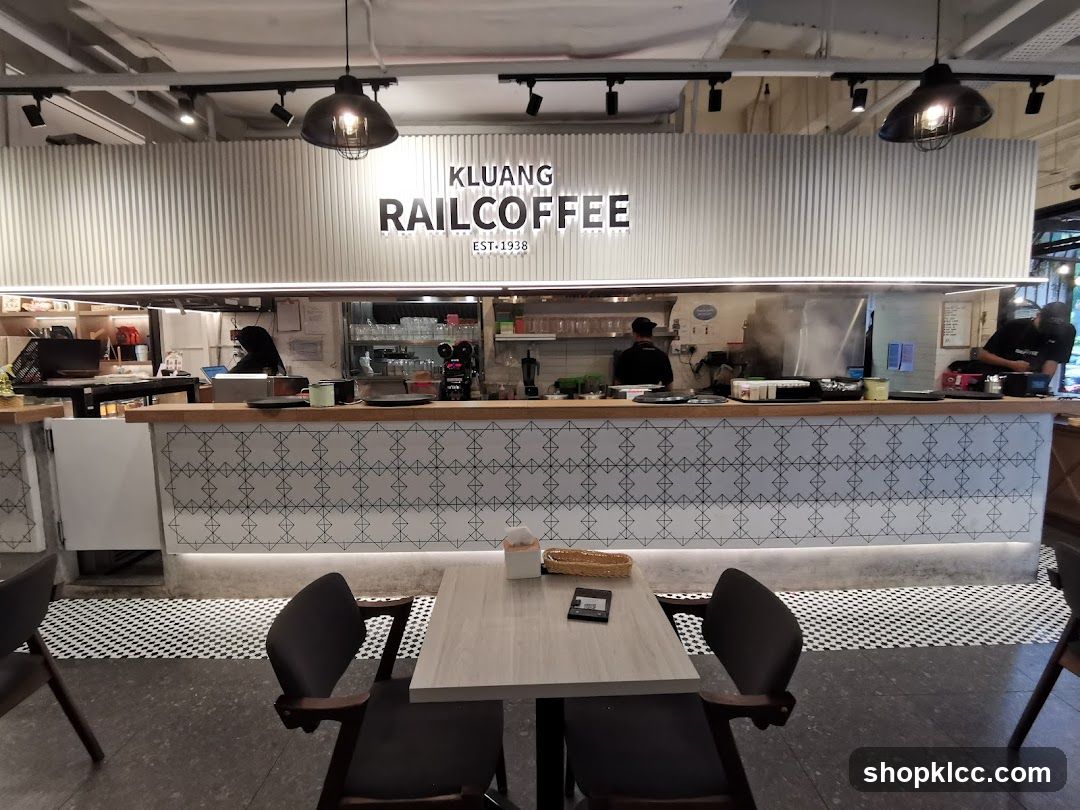 Kluang Railcoffee Interior