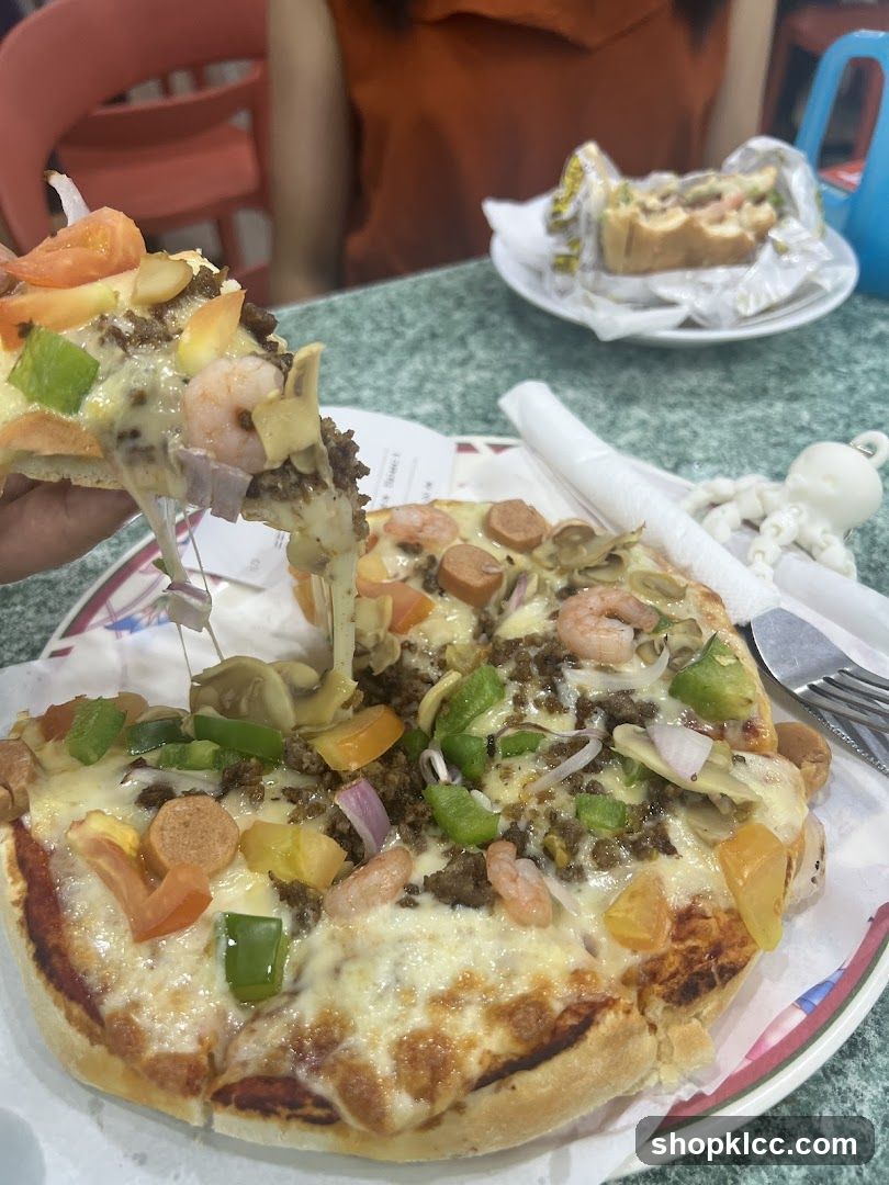 Pizza and Sandwich