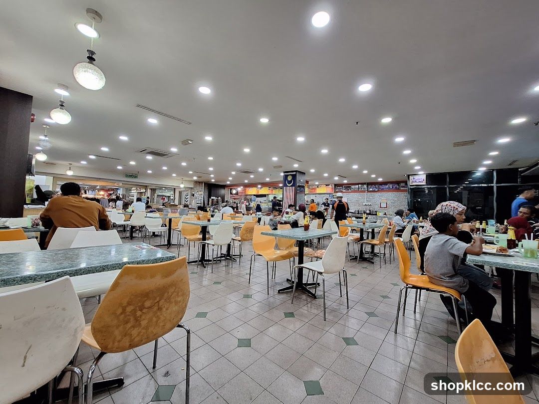 Busy Food Court