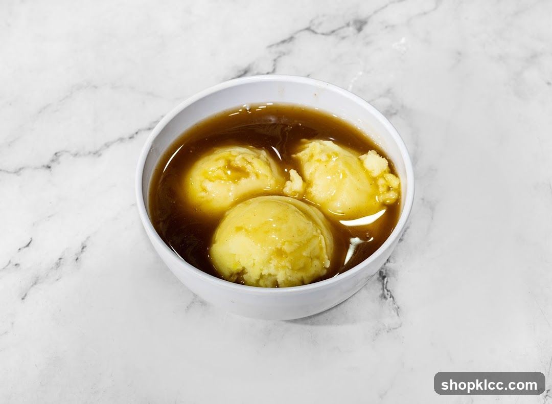 Mashed Potatoes with Gravy