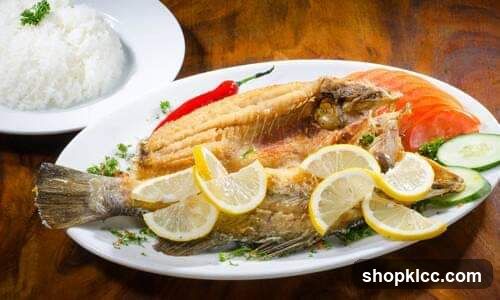 Fried Fish with Rice