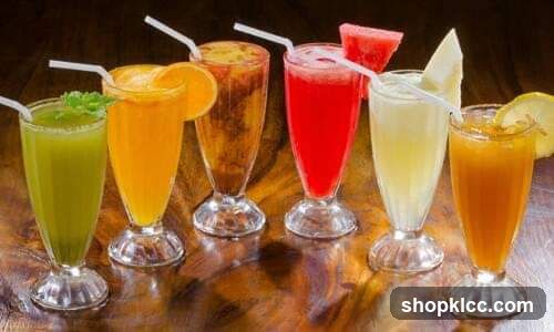 Assortment of Fresh Juices