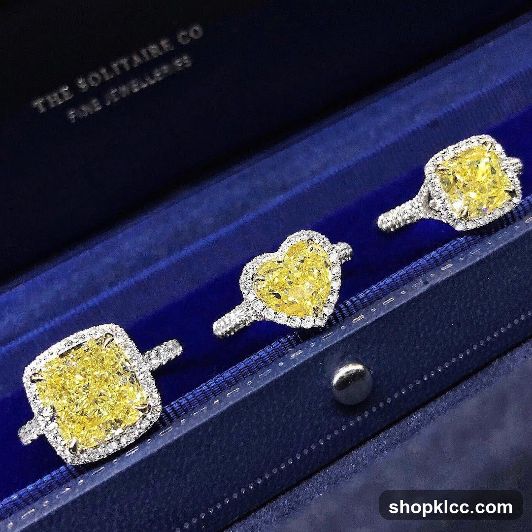 Diamond Rings in a Jewelry Box