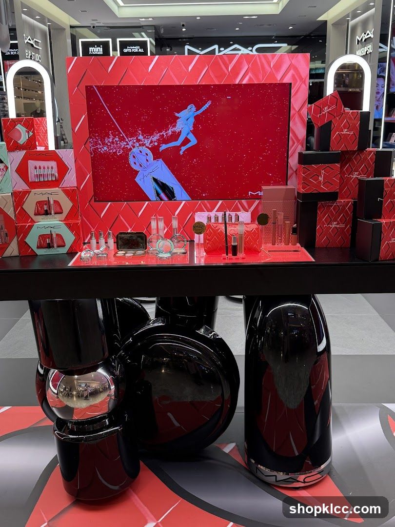 MAC Cosmetics Display