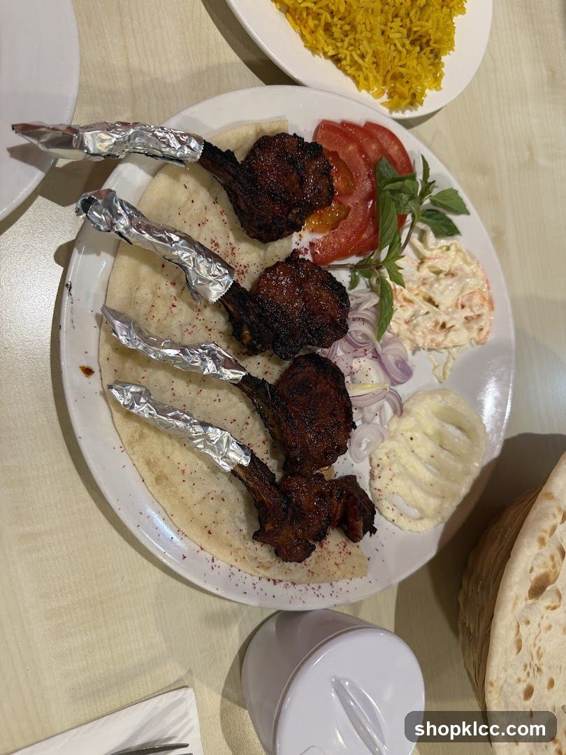Lamb Chops with Sides