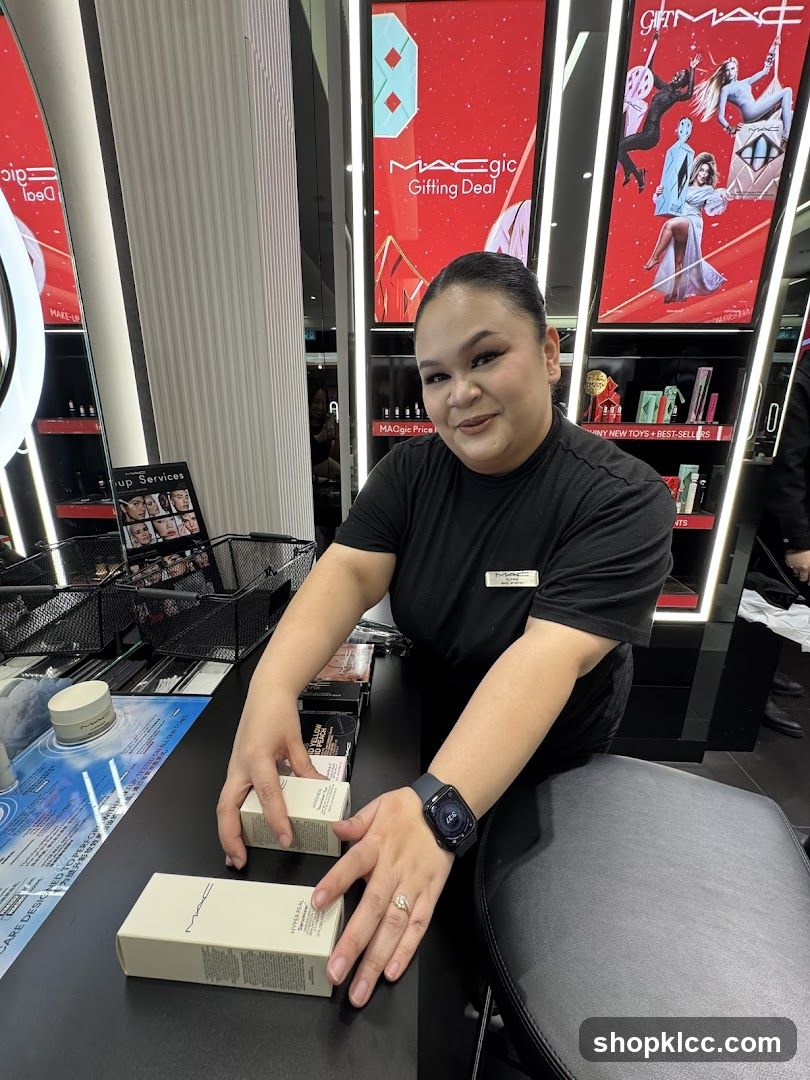 MAC Cosmetics Employee