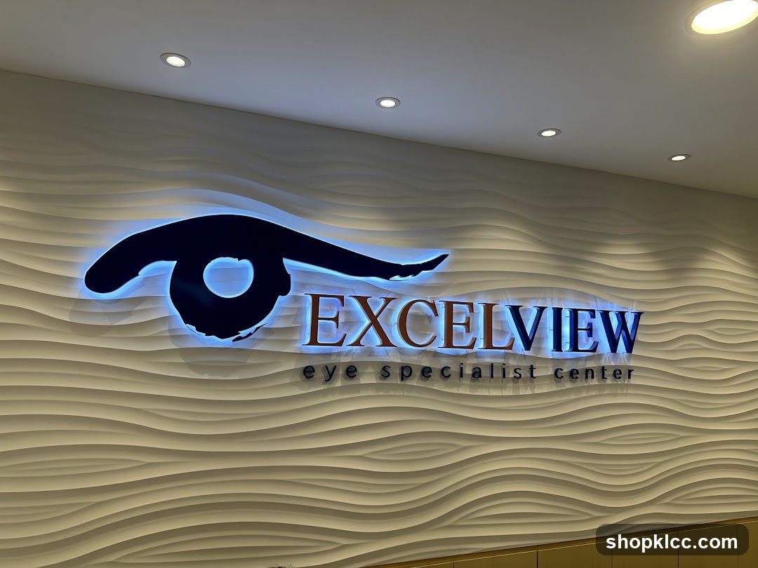 Excelview Eye Specialist Center Signage