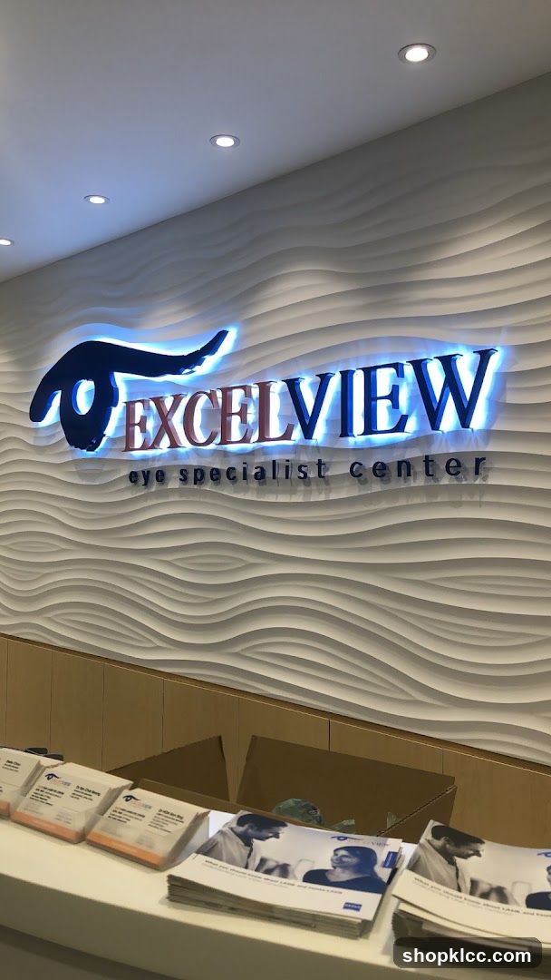 ExcelView Eye Specialist Center Signage