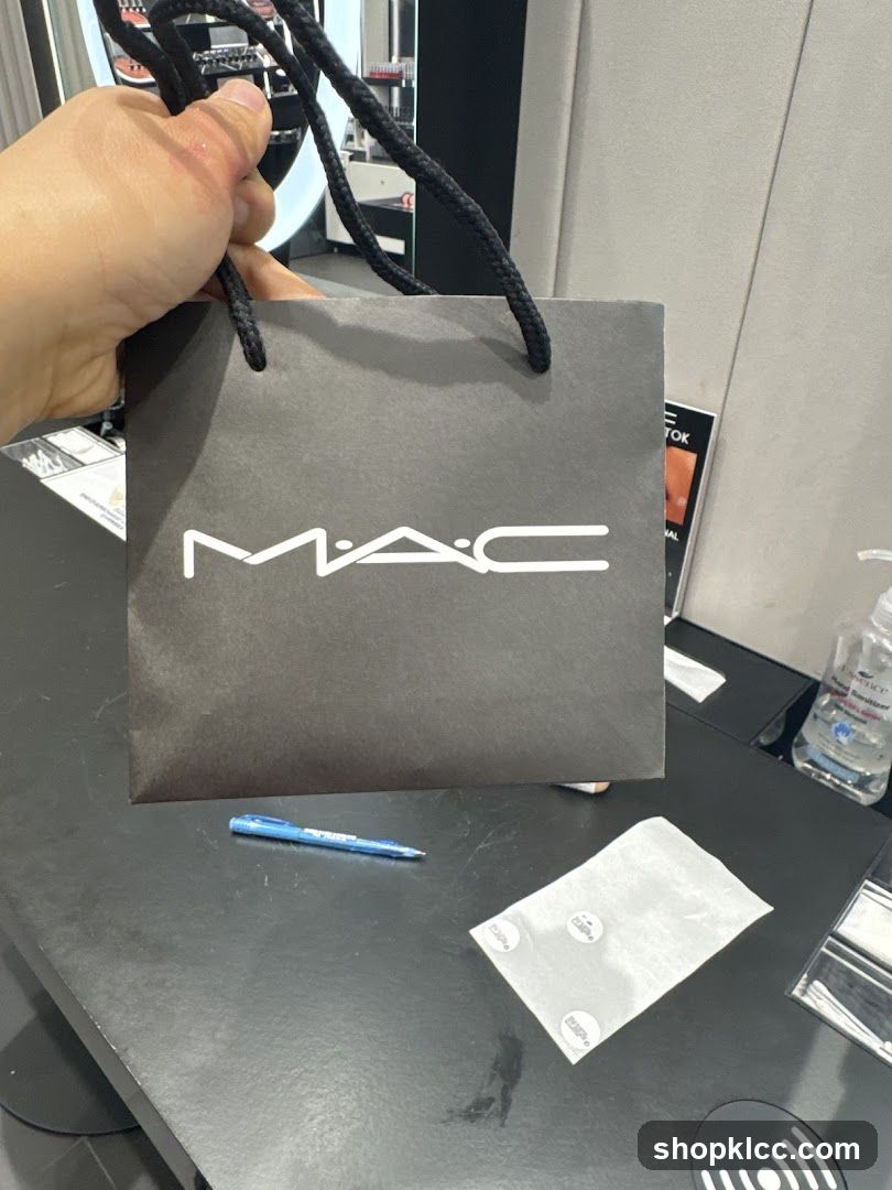 MAC shopping bag