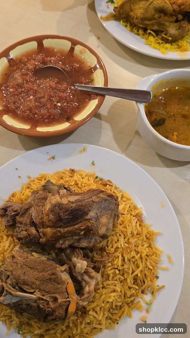 Lamb and Rice Platter