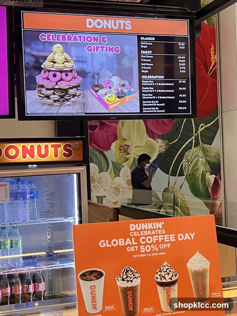 Dunkin' Donuts Menu and Promotion