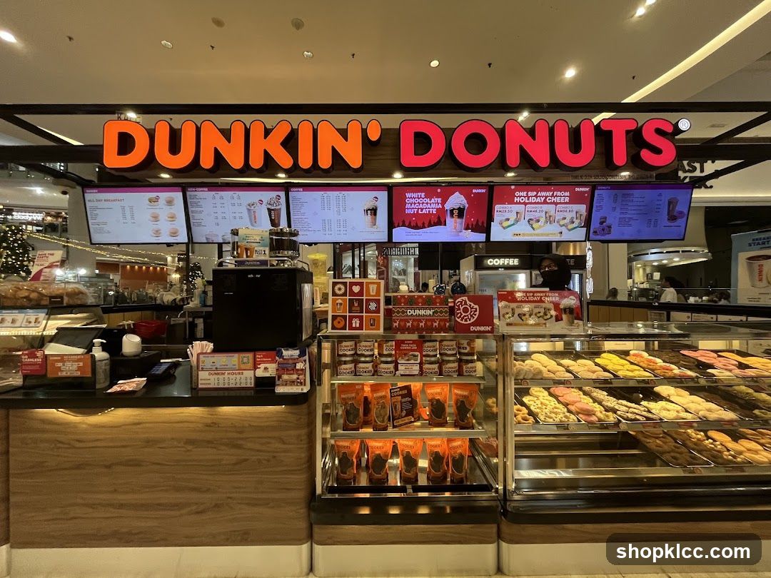 Dunkin' Donuts Counter
