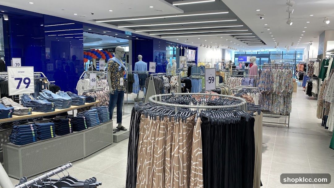 Clothing store interior
