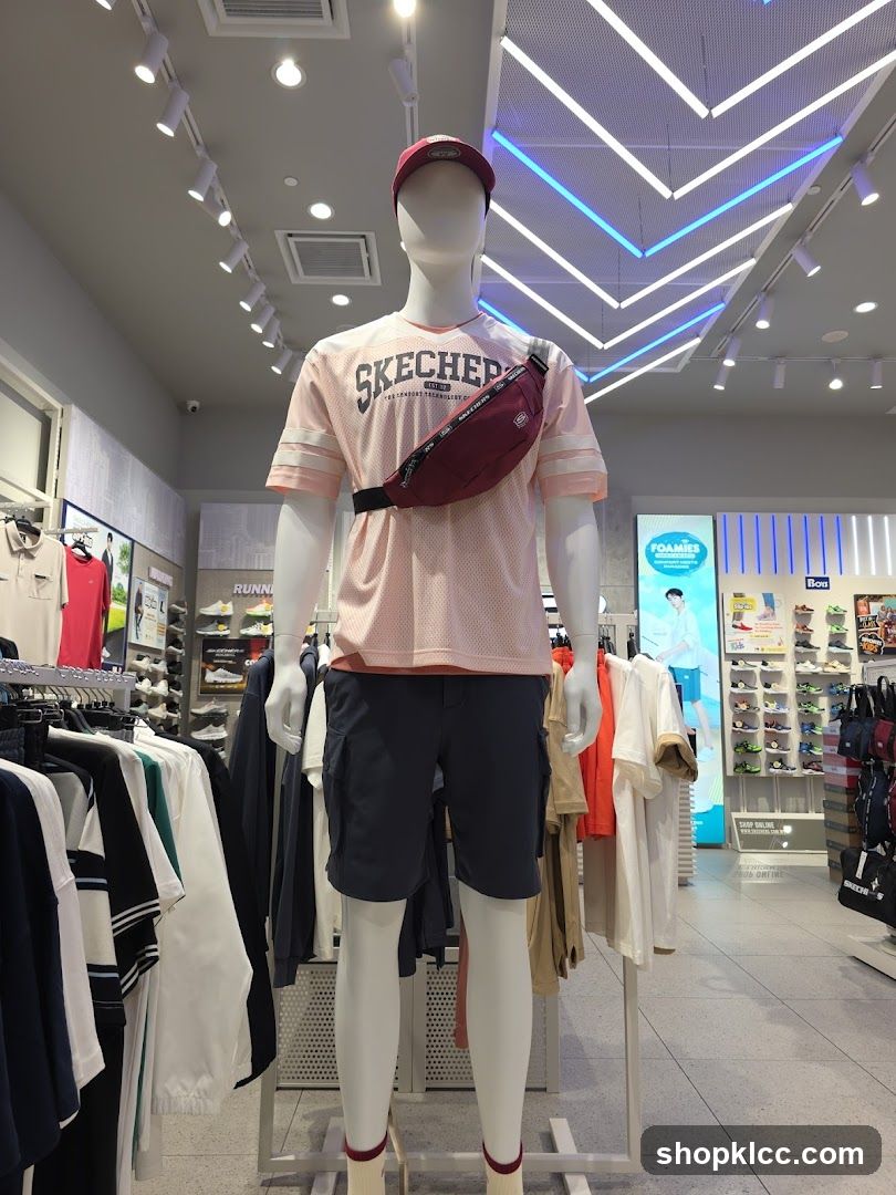 Mannequin in Skechers Apparel