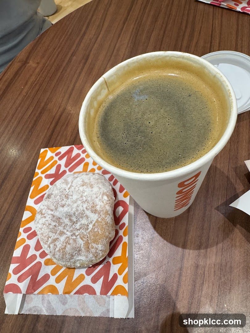 Coffee and Donut