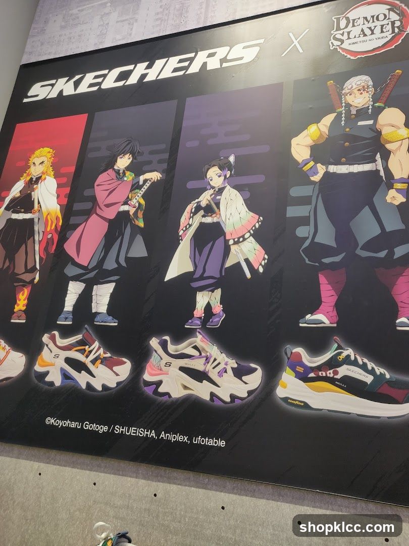 Skechers x Demon Slayer Advertisement