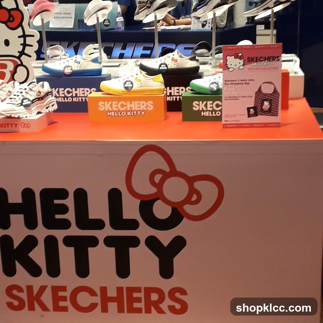 Hello Kitty x Skechers Display