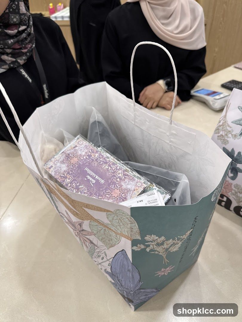 Shopping Bag with Items