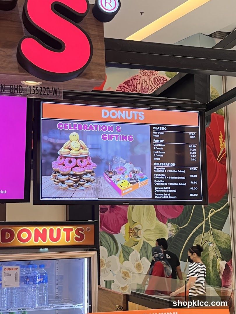 Donuts Menu