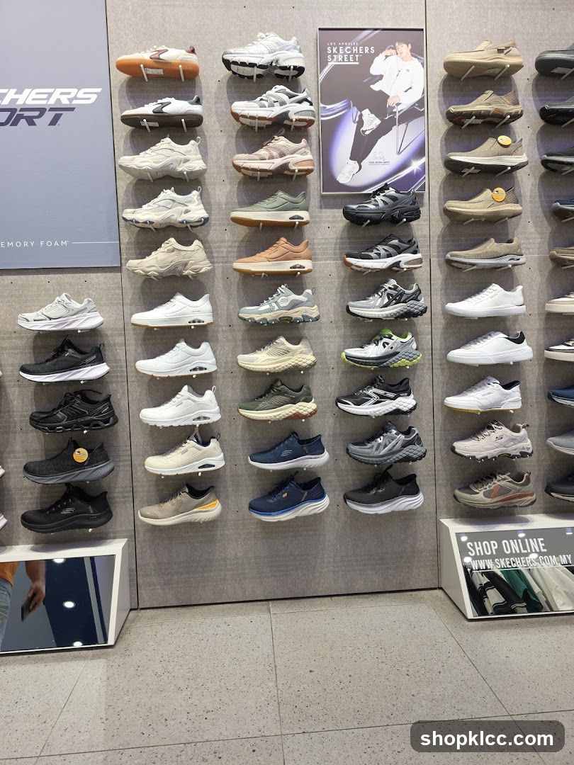 Skechers Shoes Display