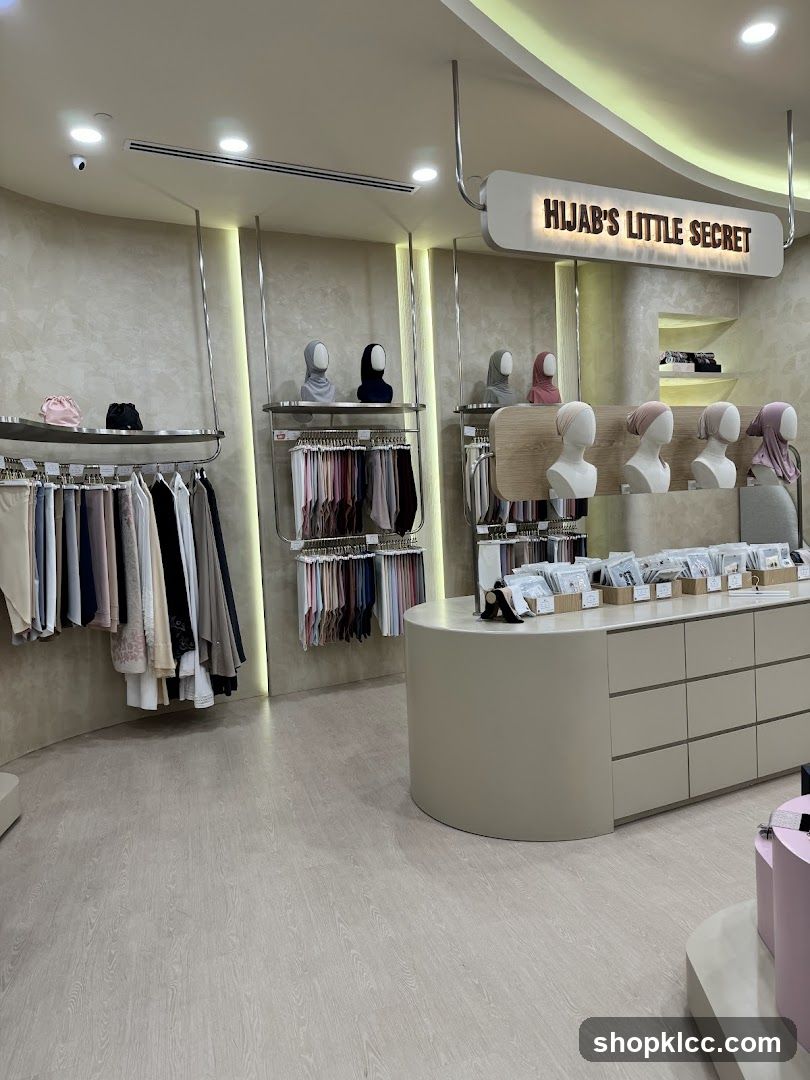 Hijab's Little Secret Store Interior