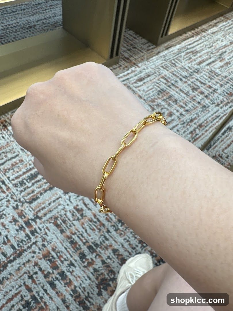 Gold Chain Bracelet