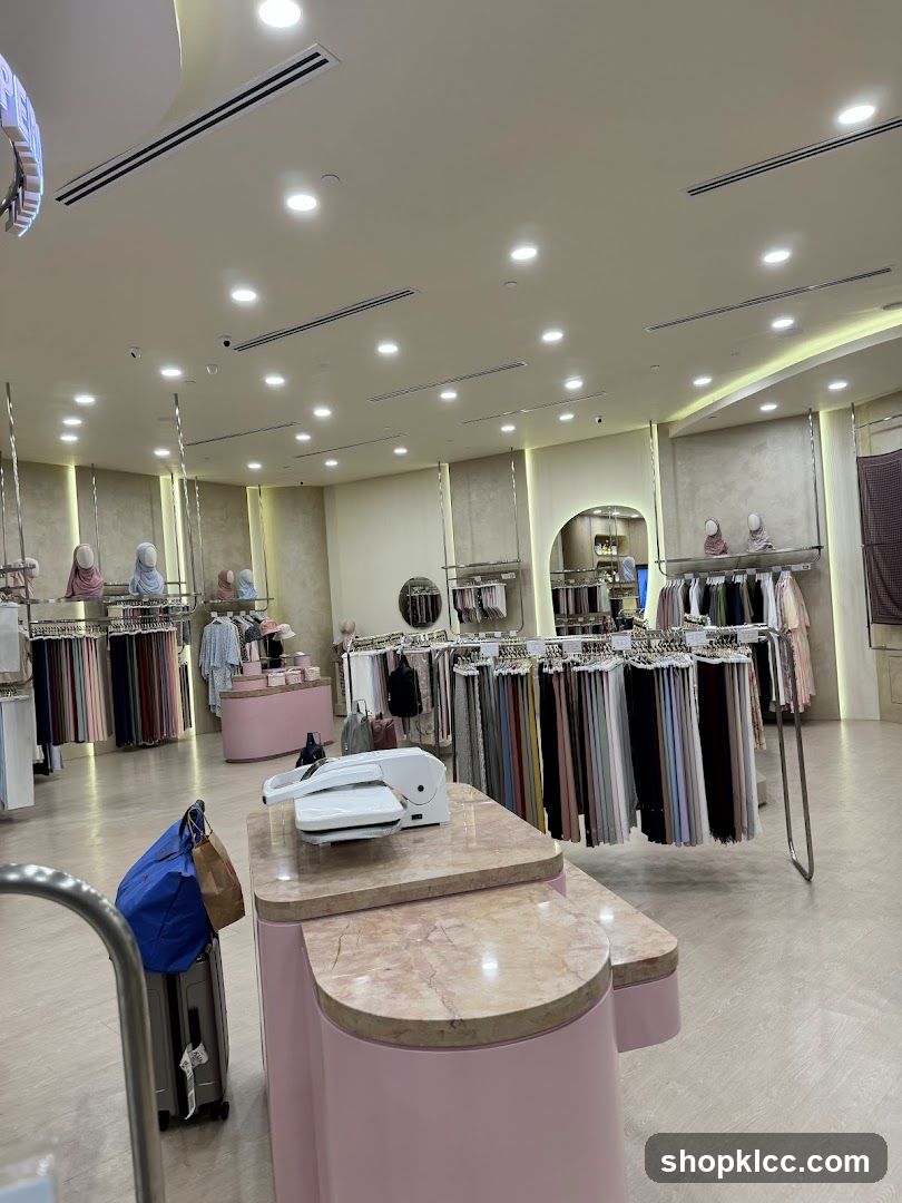 Fabric Store Interior
