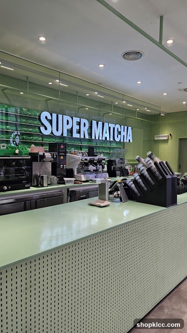 Super Matcha Counter