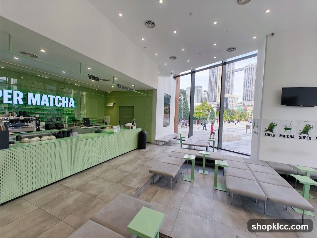 Super Matcha Cafe Interior